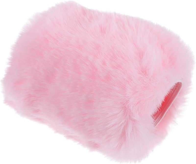 KESYOO Black Fur Microphone Filter Windscreen Cover Compatible For Singing Mic - Image 1